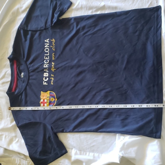 FC Barcelona blue sport shirt size M - Picture 11 of 11